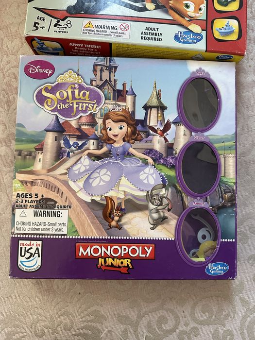 Monopoly junior disney sofia монополія принцеса Софія