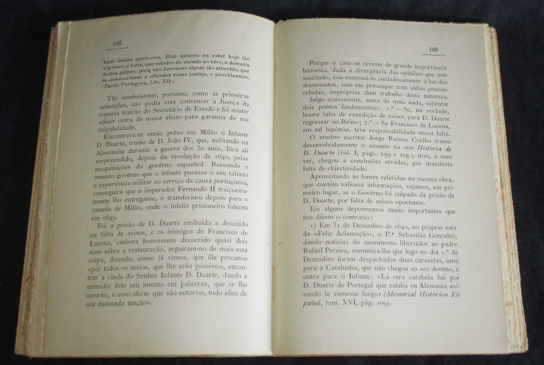 Livro Francisco de Lucena sua vida martírio e reabilitação 1945