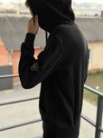 Stone Island — Кофта черное Худи — Стон Айленд — ХС С М Л ХЛ