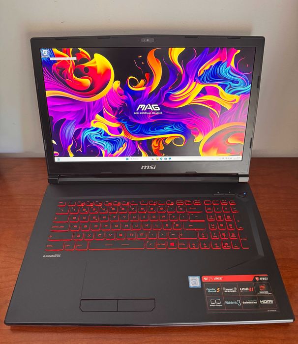 MSI Gaming GL73 17.3"FHD|i7-8750H|16G Ram|Ssd 256G+HDD 1TB|GTX1060 6Gb