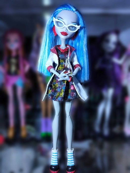 Ляльки Monster high Ghoulia and Cleo Classroom Монстр хай Гулія і Клео