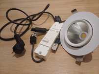 Lampa led sklepowa altana podbitka sufitowa 32 sztuki, zasilacz led Ph