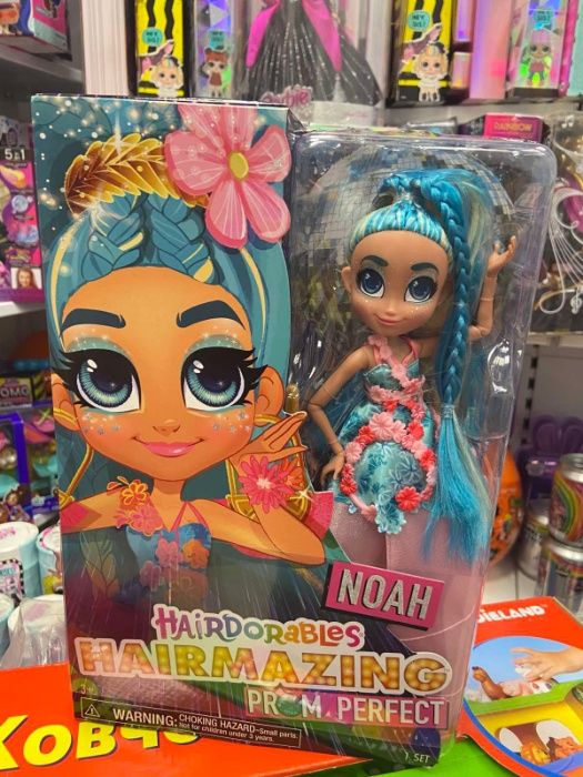 Большая Кукла Хэрдораблс Ноа Виллоу Hairdorables Hairmazing Noah