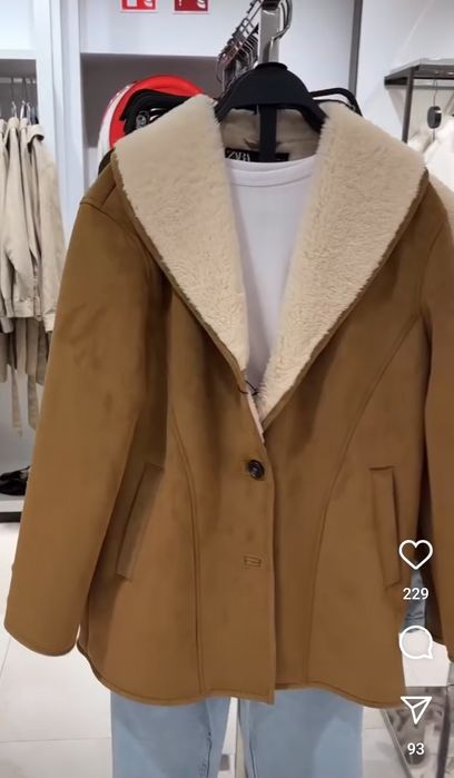 Пальто М Zara в наявності