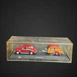 Model VW Beetle Garbus + przyczepa kempingowa 1/72 J5/071533