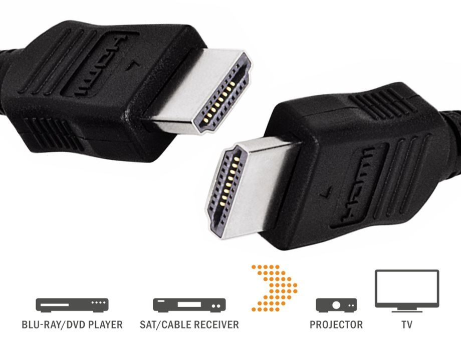 Hama Kabel HDMI, 1,5m, 1080 p, czarny OUTLET