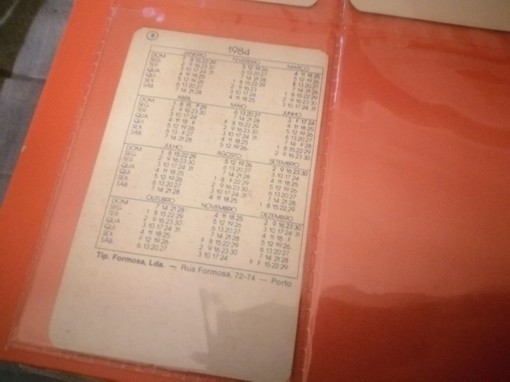 Calendários Eróticos (1984)