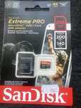 Cartão de memória San Disk 256GB