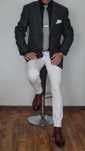 Blezer/Marynarka Pierre Cardin Roz. 54 Kol. Szary Grafit Karata Fit