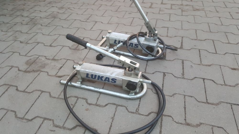 pompka hydrauliczna ręczna 700 bar LUKAS lh1/0.5-70 handpumpe pompa