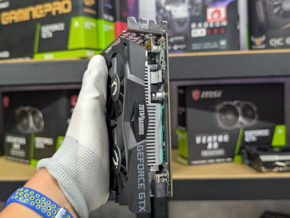 Відеокарта ZOTAC GAMING GTX 1650SUPER 4GB OC (GDDR6) Гарантія | XPC