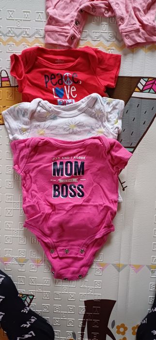 Wyprawka dla dziewczynki rozmiar 62, 48 sztuk