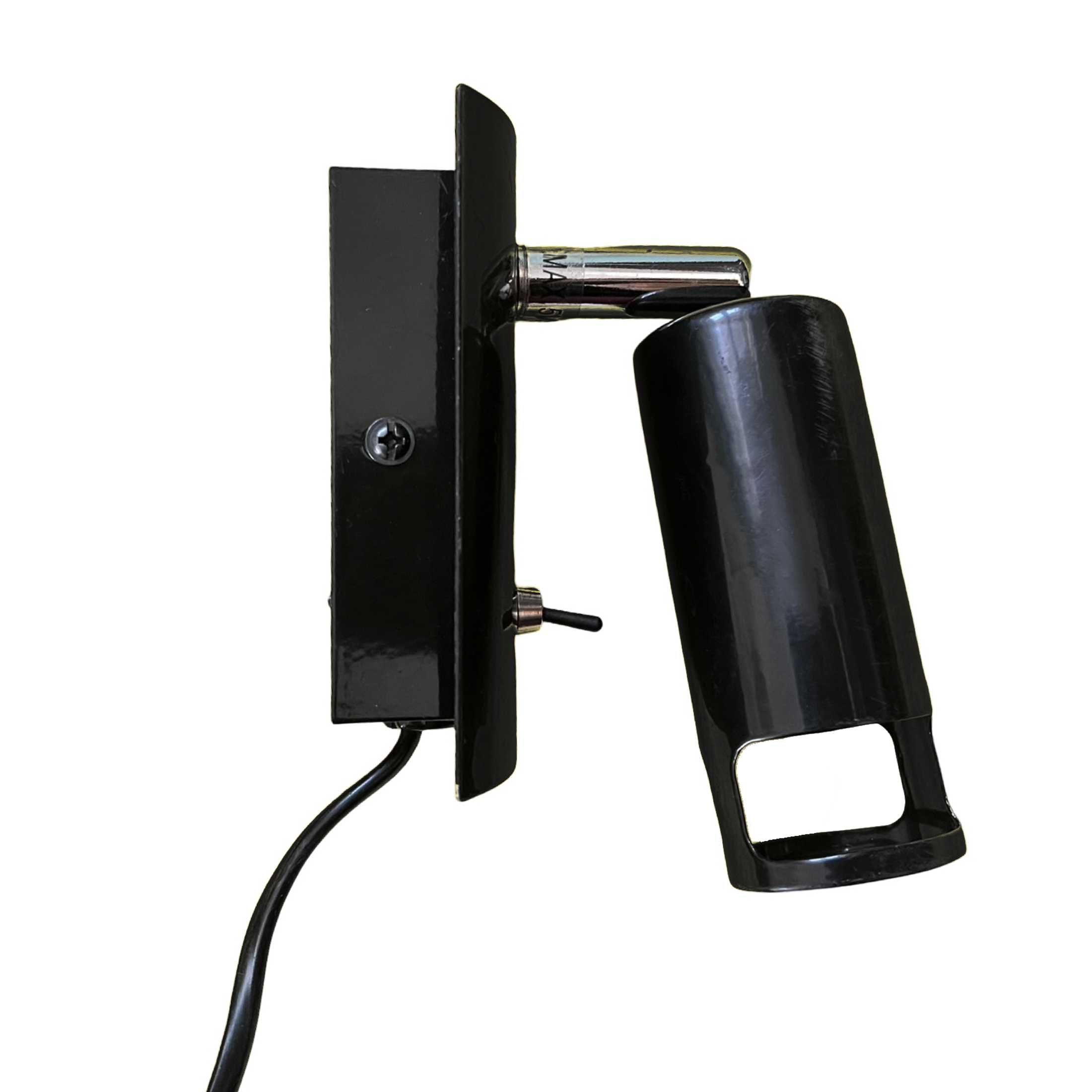 Minimalistyczny kinkiet lampka nocna Nordlux 7385, Niemcy lata 80.