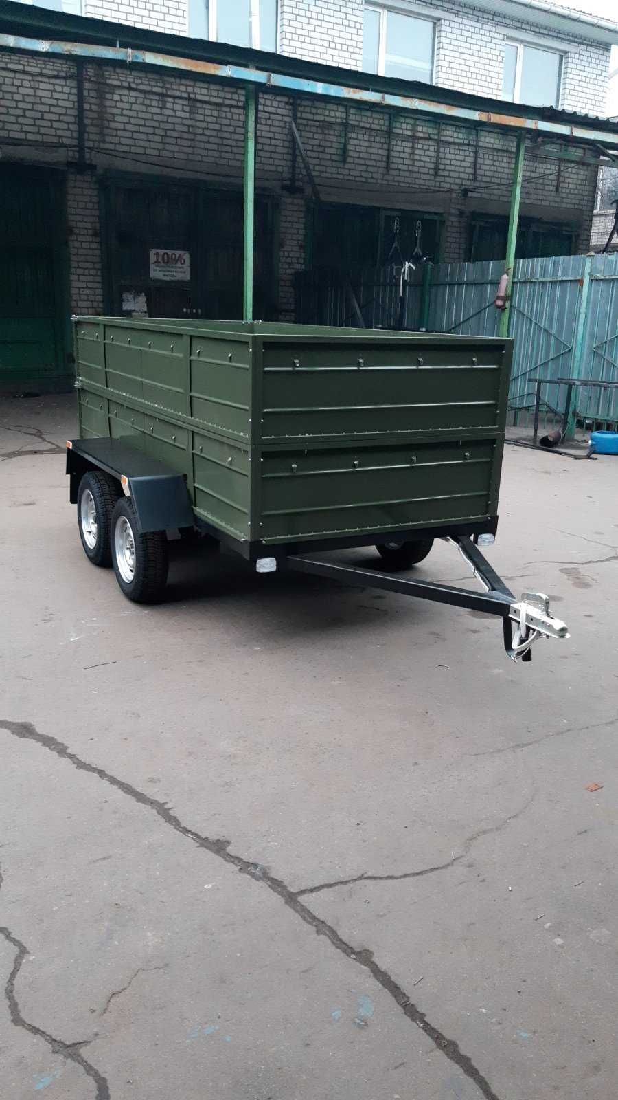 Прицеп двухосный Хит ЗСУ и Переселенцев трёх метровый Гигант!
