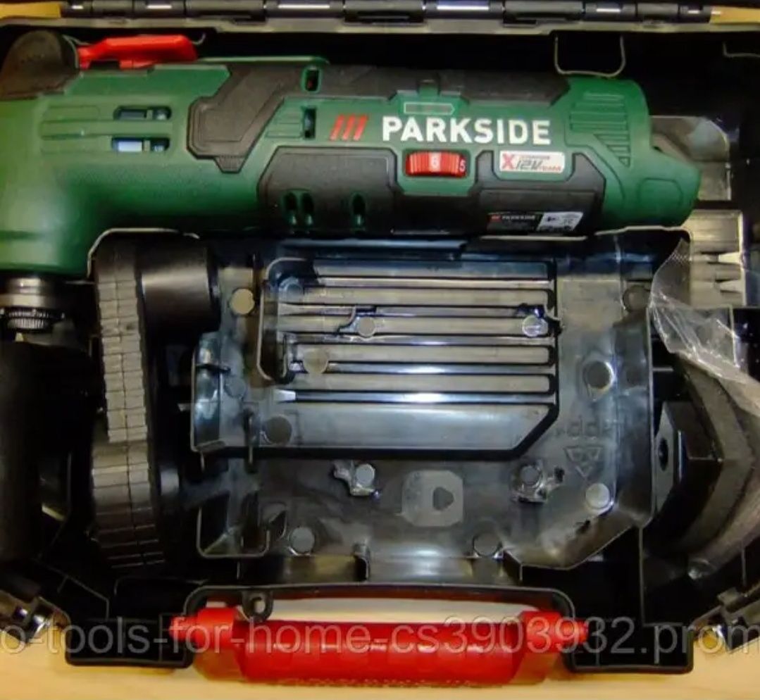Акумуляторний універсальний інструмент реноватор Parkside PAMFW 12 D4