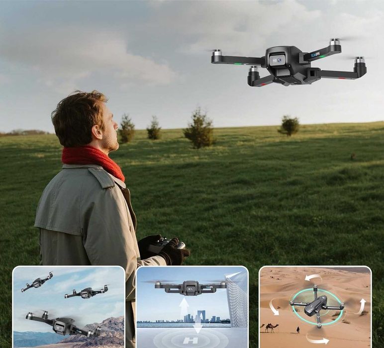 Dron Toladrone TL16 GPS, z Kamerą 4K, Auto Powrót, 5G WiFi + TORBA!