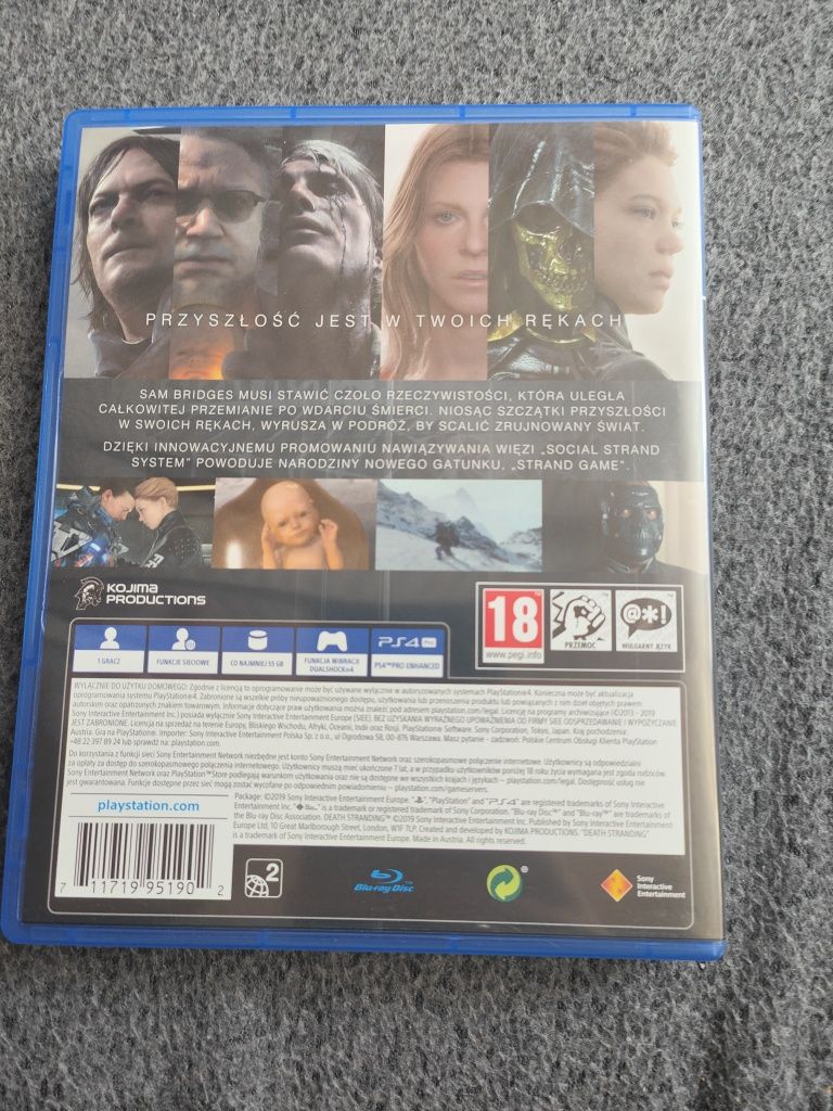 Death stranding PS4 PlayStation 4 5 Polska wersja