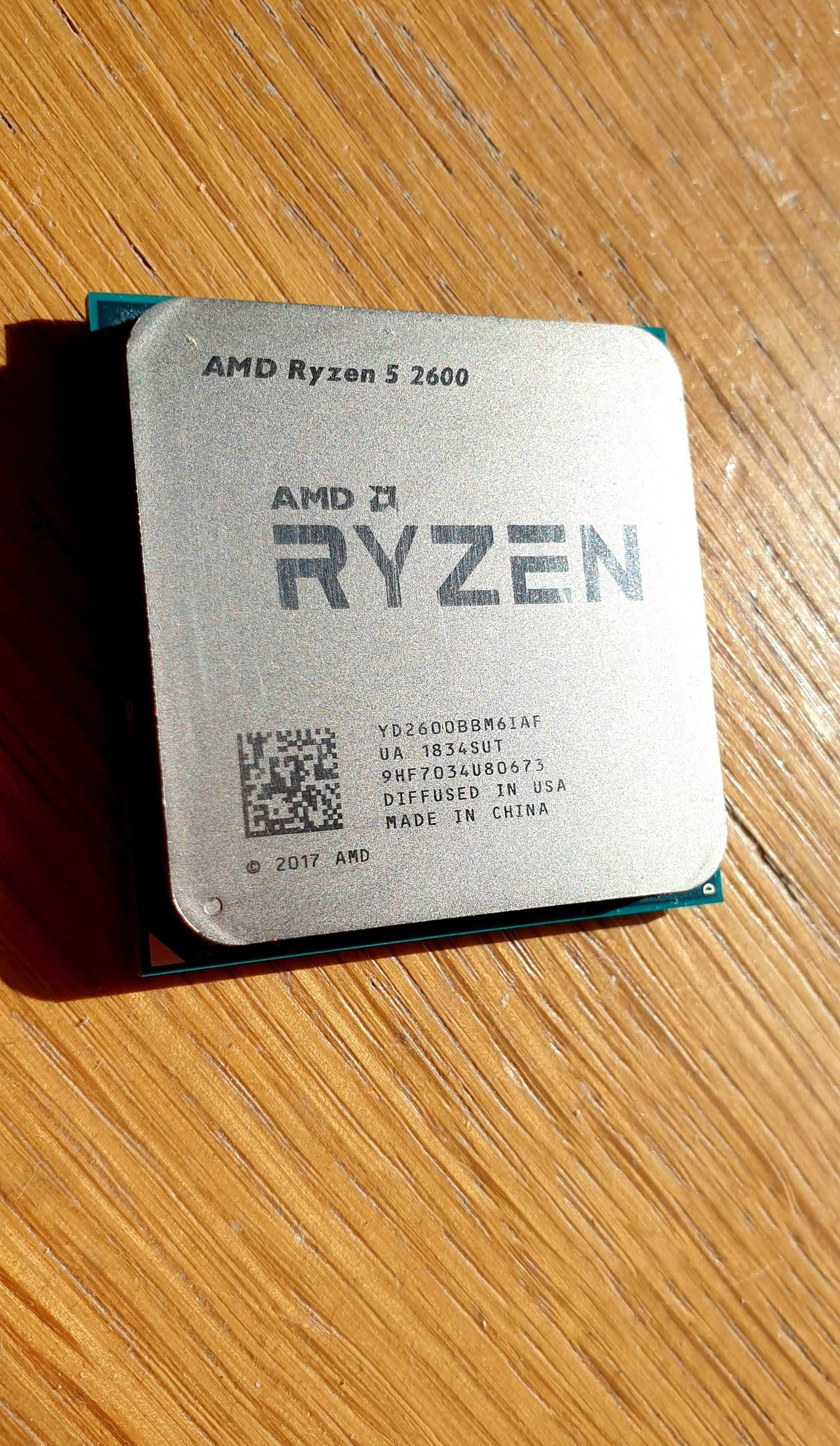 Procesor Ryzen 5 2600 6 RDZENI x 3,9 GHz AM4 65w Pc ddr4 cpu komputer