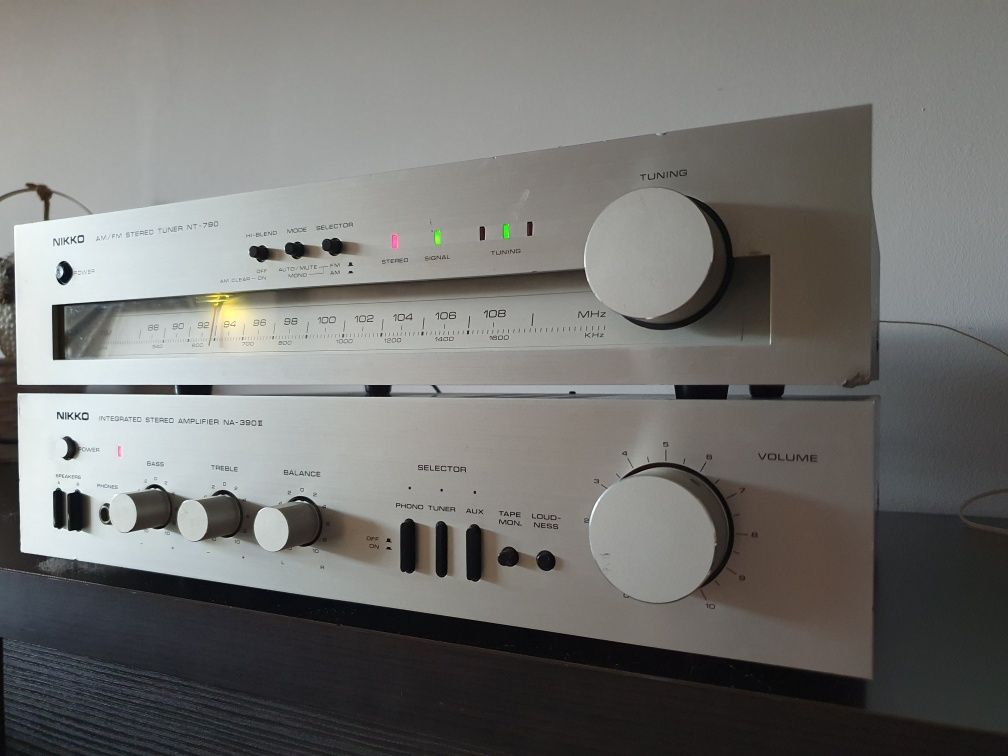 Wzmacniacz Nikko NA-390 II plus Tuner