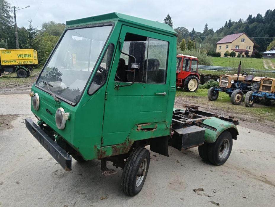 Multicar M25 z Kiprem Wywrotka Na przyczepkę Kontener , sprawny Transp