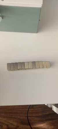Magnesy neodymowe 12 sztuk 15x15x8