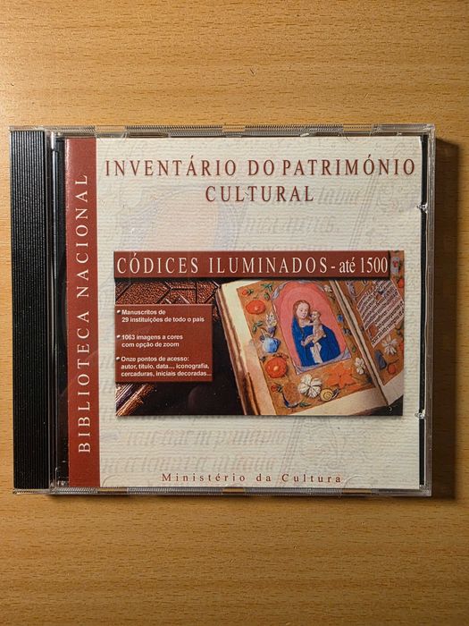 CD-ROM "Inventário do Património Cultural: Códices Iluminados"
