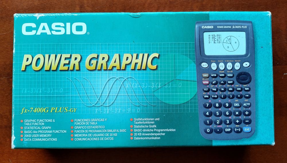 Casio FX-7400G PLUS-GY