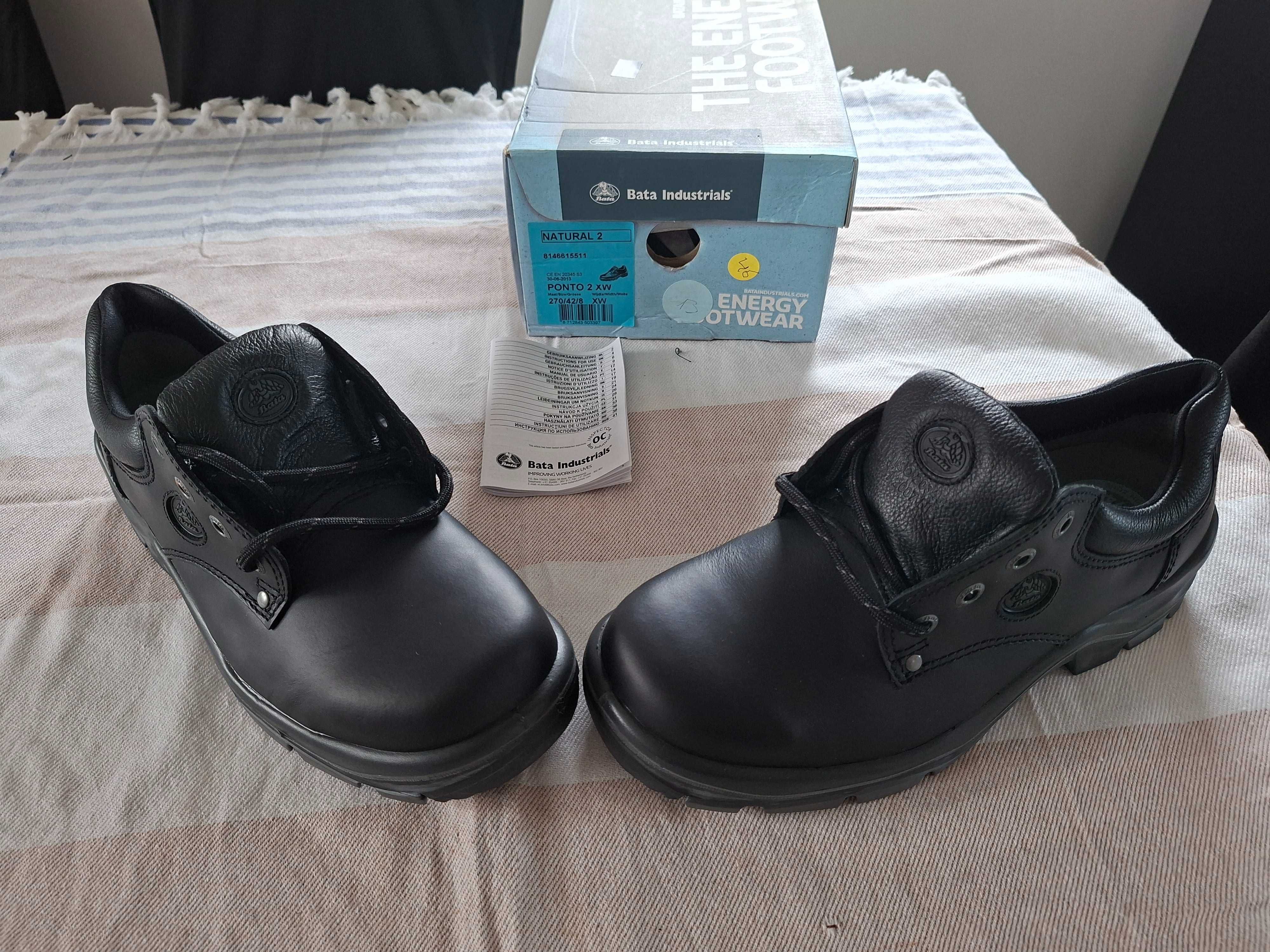 Buty robocze Bata Industrials Charge Ponnto 2 XW czarny 42