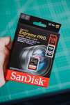 Karta SanDisk 128GB SDXC Extreme PRO 200MB/s V30 UHS-I U3