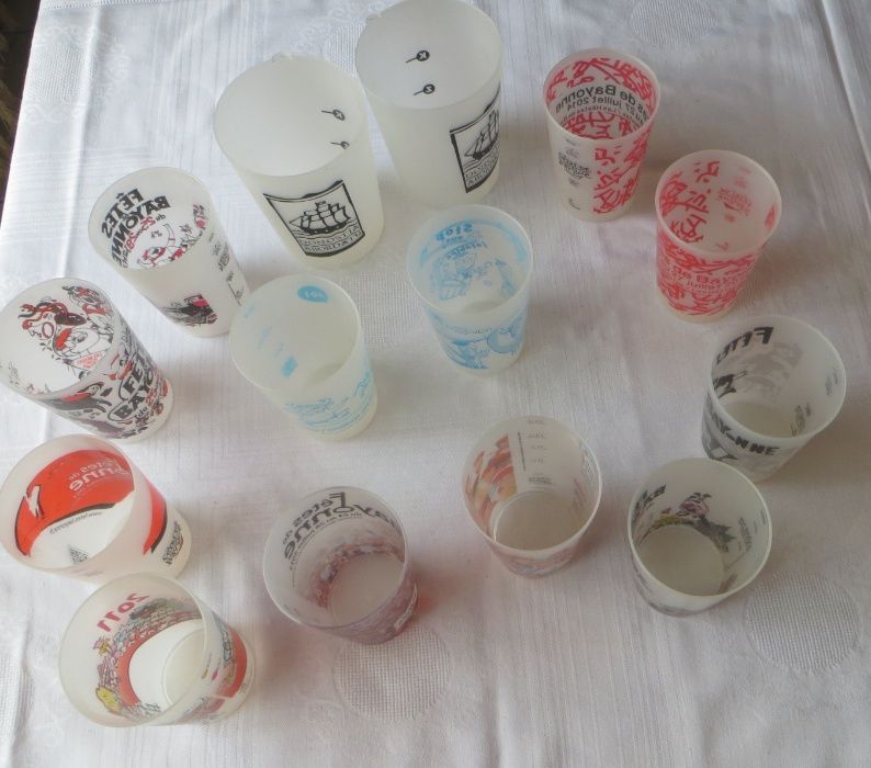 Copos criança, ecológicos, divertidos 15 peças da Ecocup