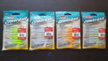 Guma Berkley Powerbait Saltwater Shrug Minnow 4cm - 4 opakowania