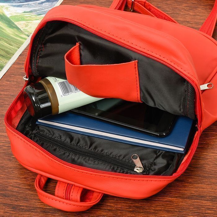 Plecak skórzany damski pojemny zgrabny Beltimore bestseller hit nowy