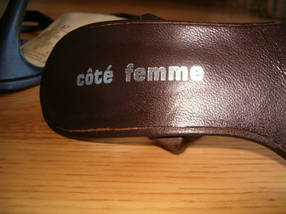 Sandálias 37 "Coté Femme - La Redoute" - oferta lote maquilhagem