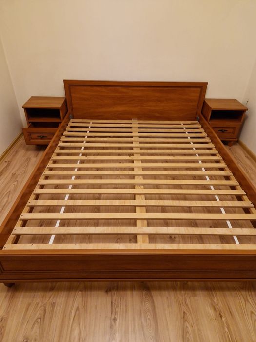 Łozko dwuosobowe 160cm i szafki nocne
