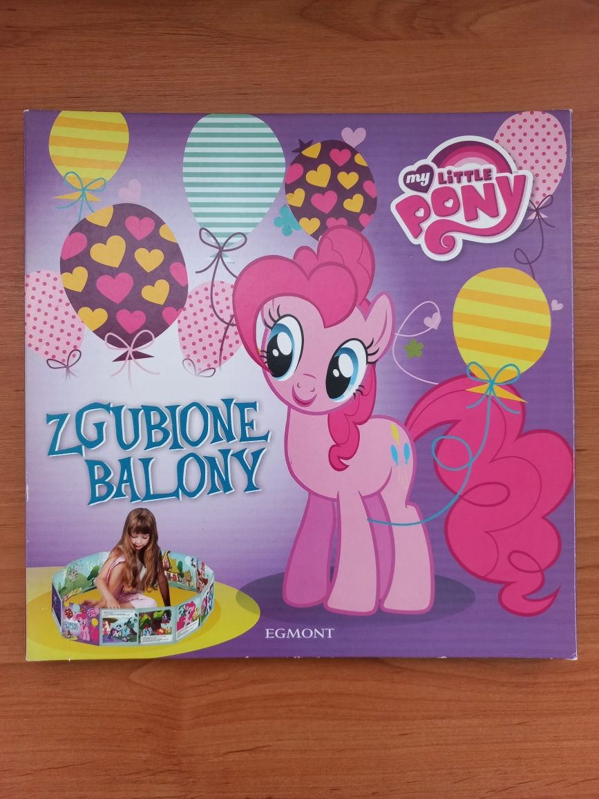 Książka rozkładana MLP My Little Pony "Zgubione balony"