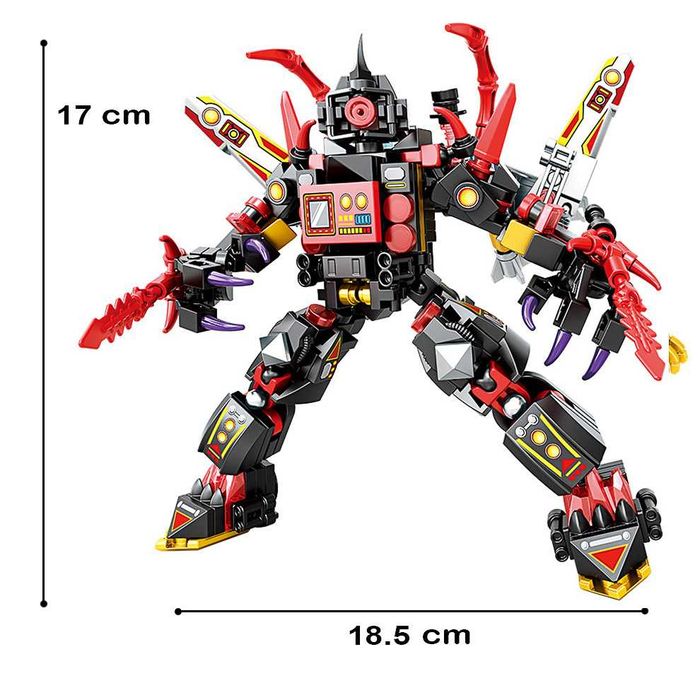 Лего Скибиди Туалет Клокмен и Титан Сирена 482 деталей Skibidi Скібіді