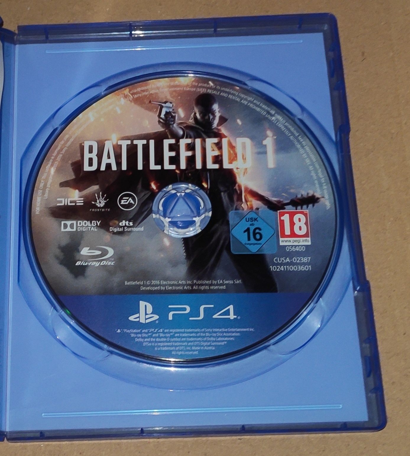 Gra Battlefield 1 PS4/PS5 Gry PlayStation 4/5 Po Polsku Dubbing PL BF1