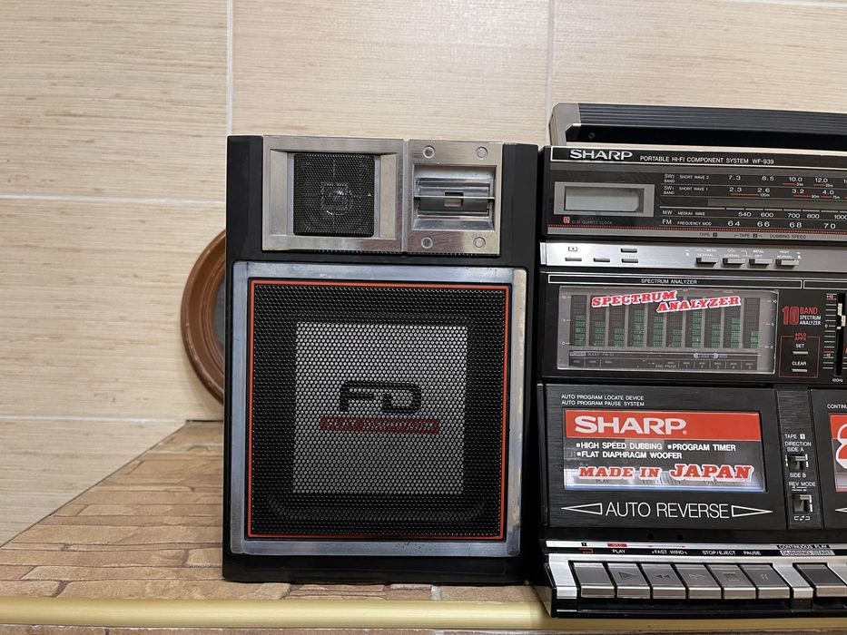 Магнітофон Sharp wf 939 бумбокс