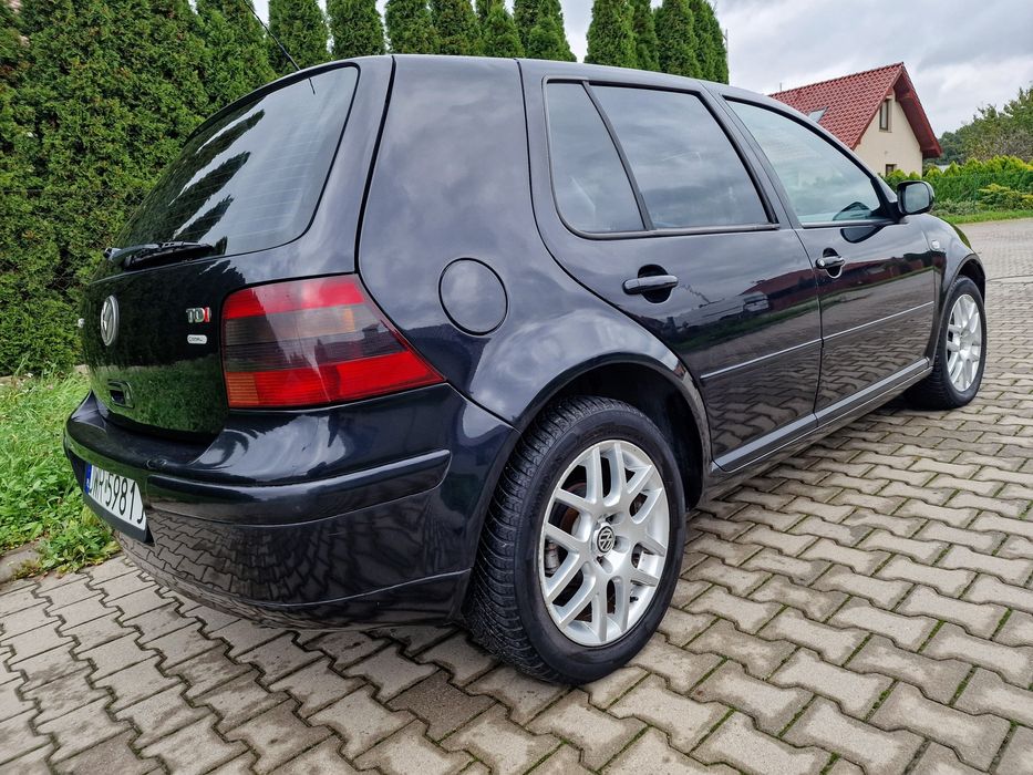 VW GOLF IV 1.9TDI 90KM Przebieg 213tys! EDITION, Bez Rdzy, Klima, BBS