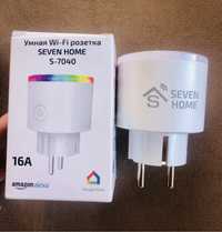 Розумна WiFi розетка seven home S-7040