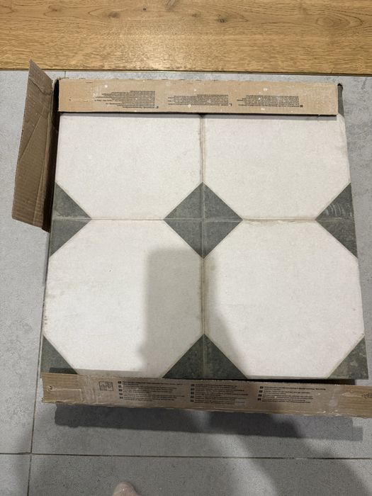 Mozaika Kafelki VESSO PATCHWORK GREEN 42X42 G1