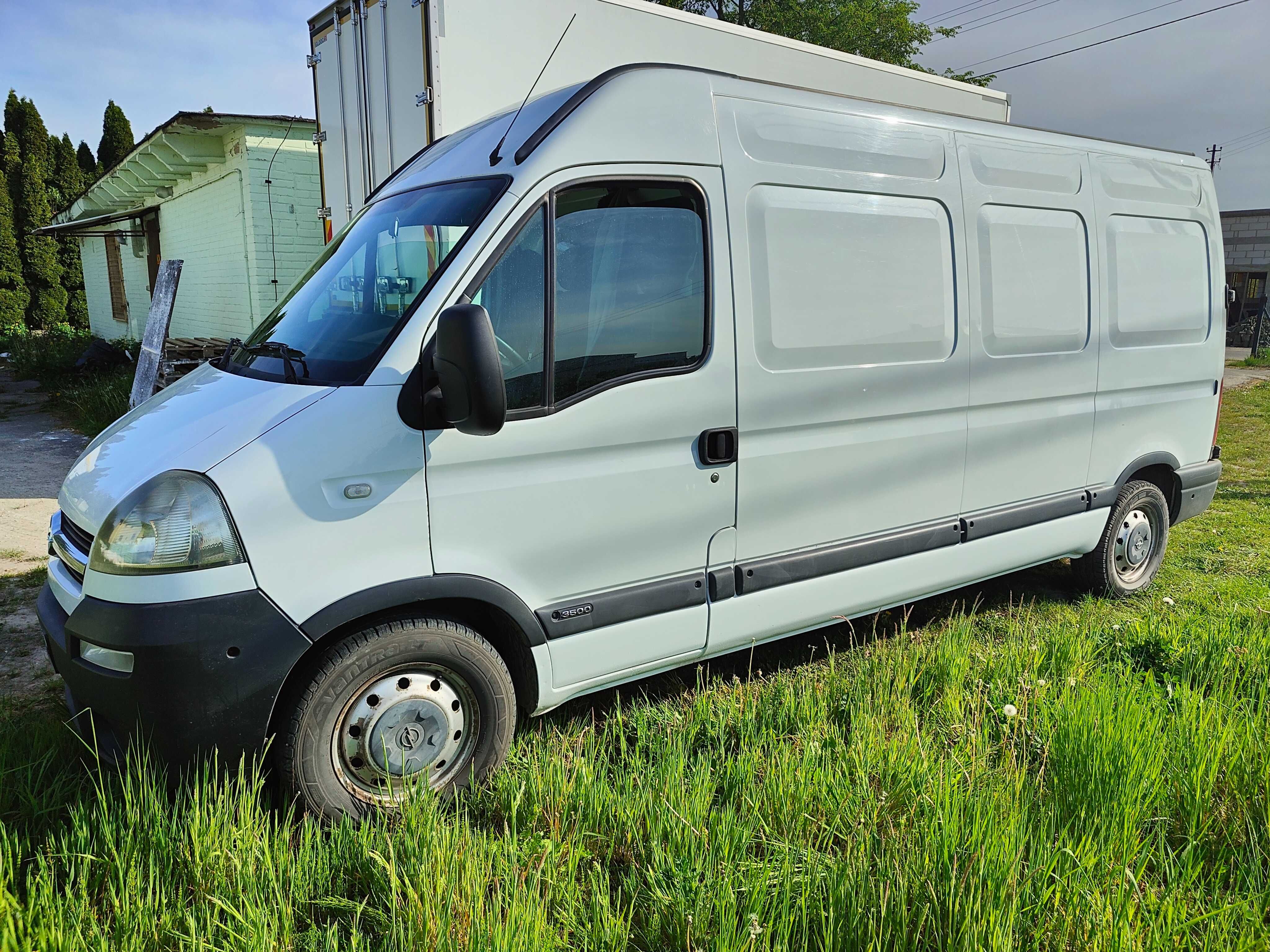 OPEL MOVANO II , 2004 r. klimatyzacja, hak, bez wkładu