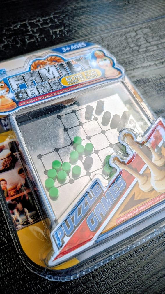 Солитер игра на логику для детей магнитная головоломка puzzle