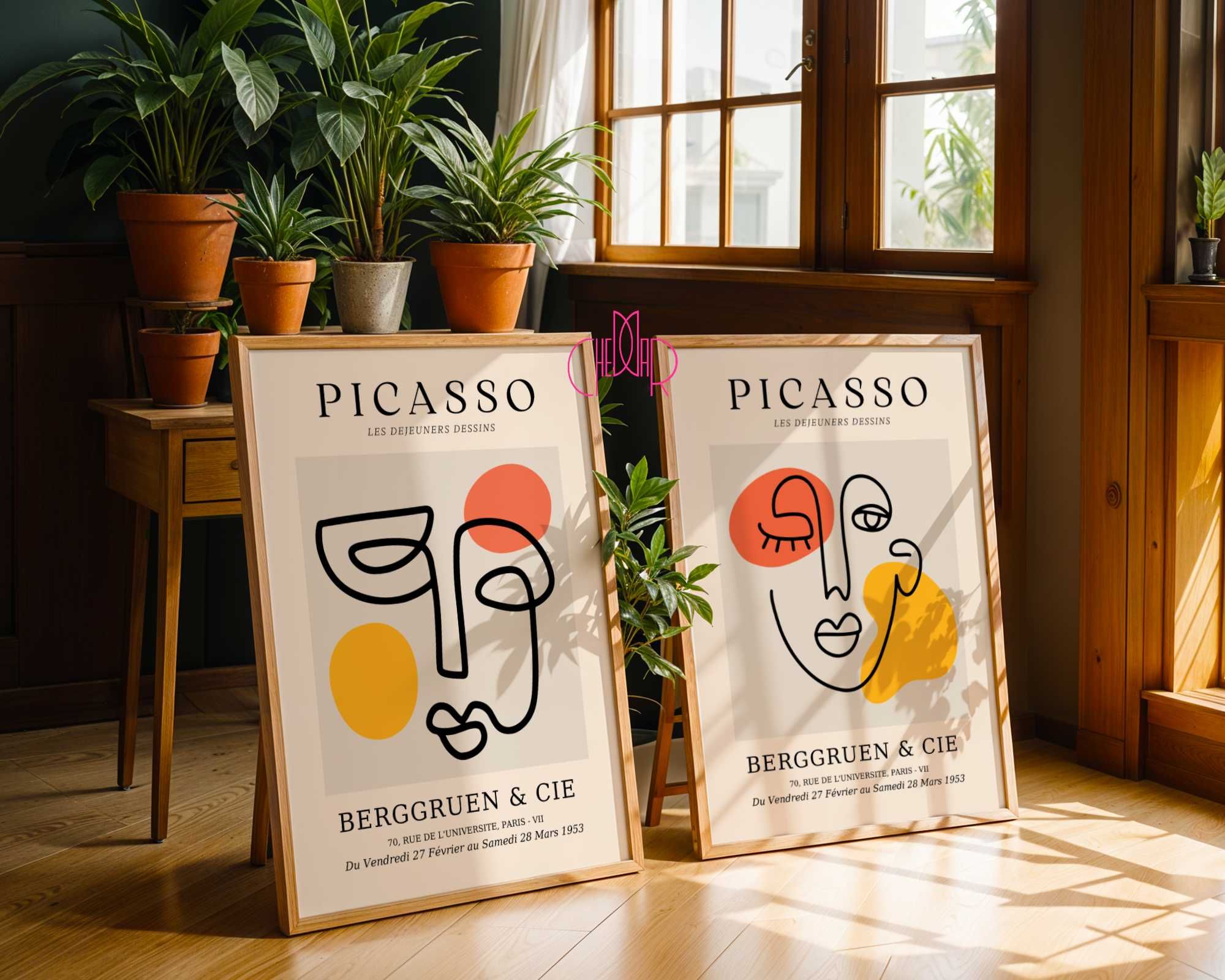 Plakaty inspirowane Picasso, 30x40