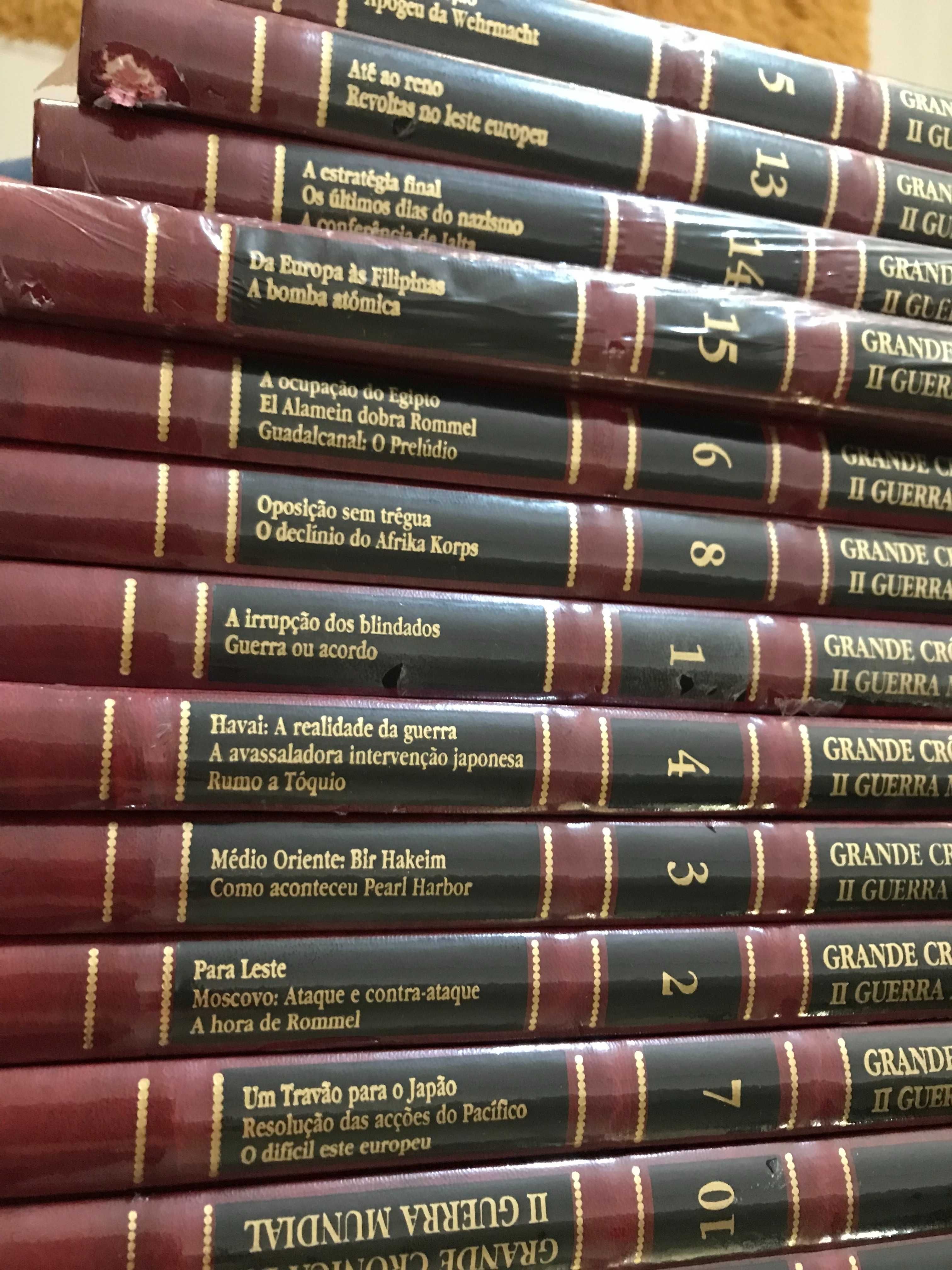coleção Grande crónica da II guerra mundial- 16 llivros