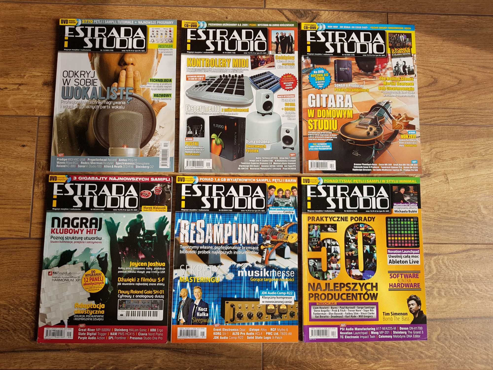 15 czasopism: Estrada i Studio - Magazyn muzyków i realizatorów