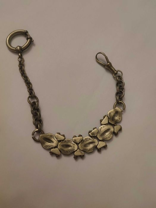 zabytkowa ciekawa dewizka do kieszonki