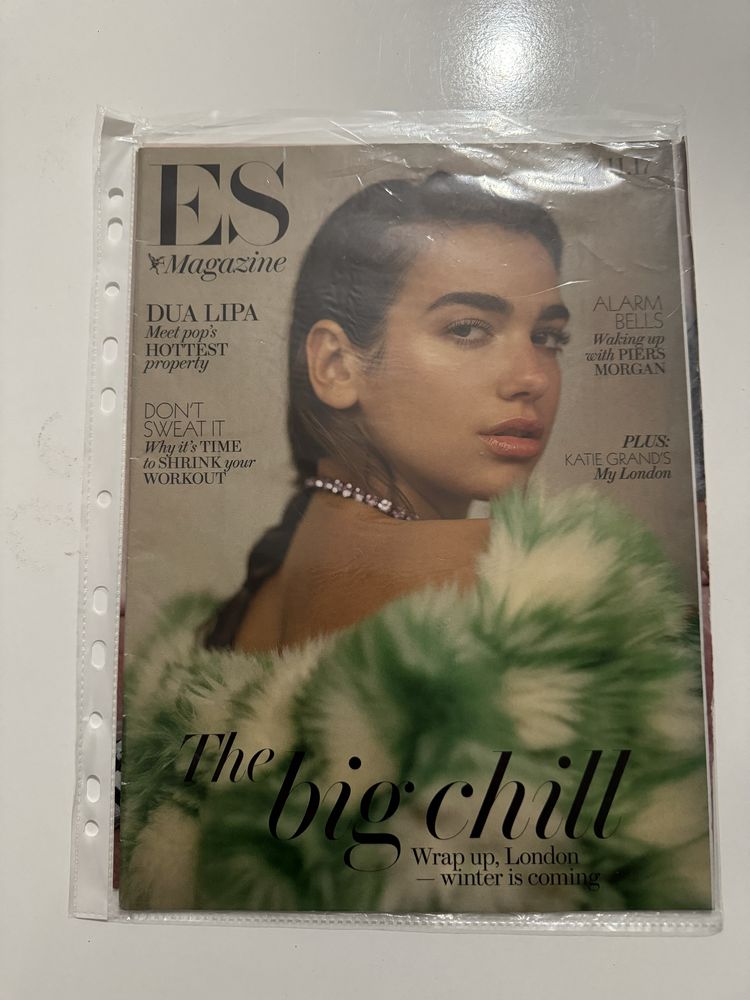 Vinil e revistas Dua lipa