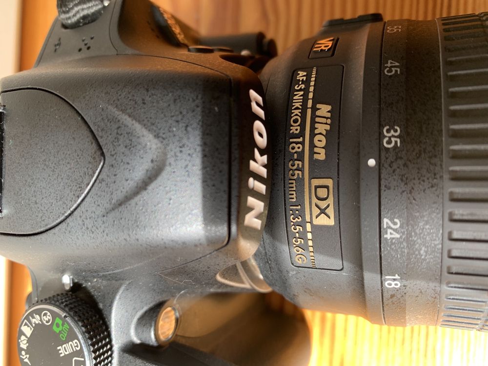 Nikon D3200 obiektyw 18-55 mm