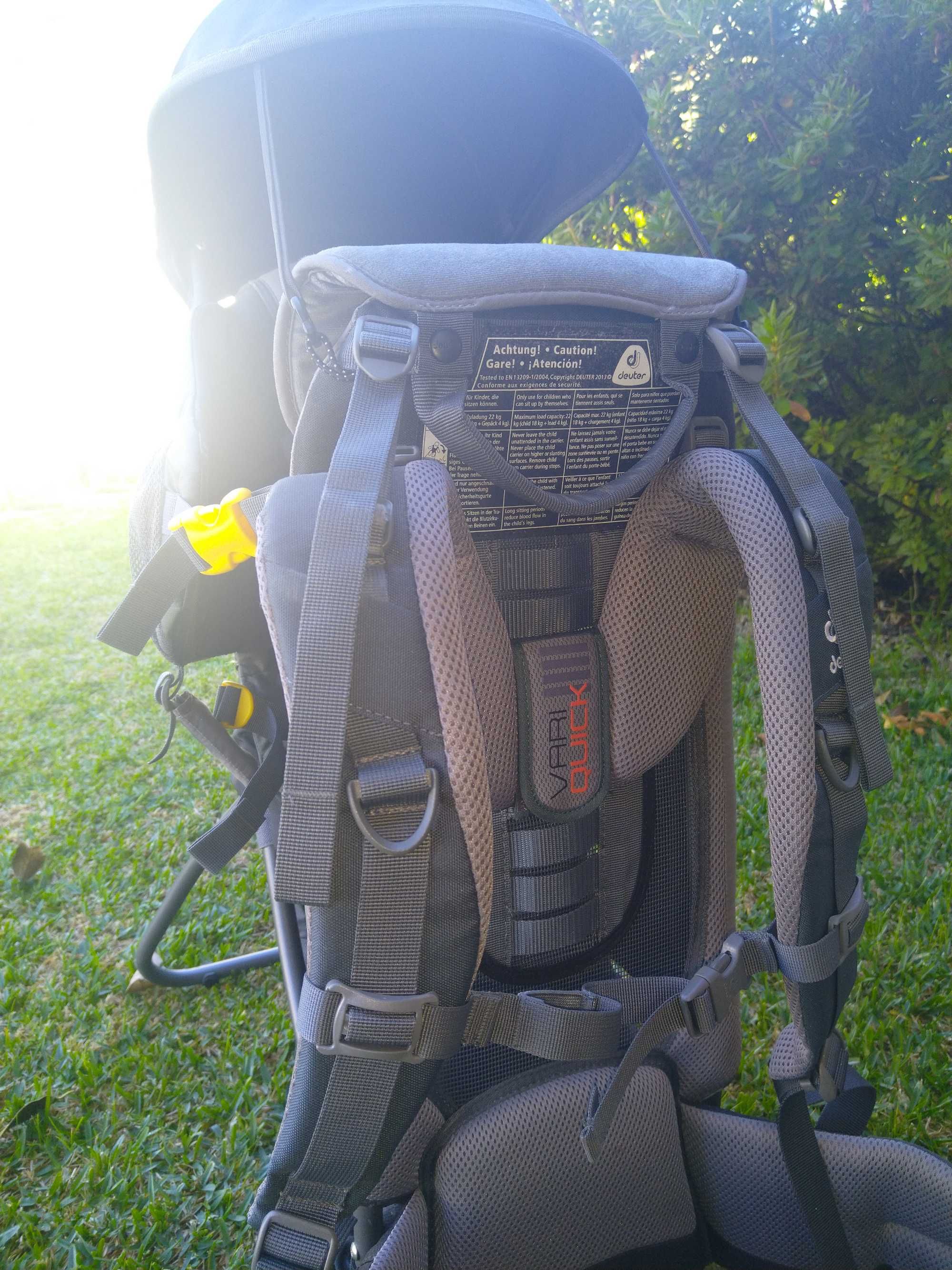 Mochila porta bebé - caminhada